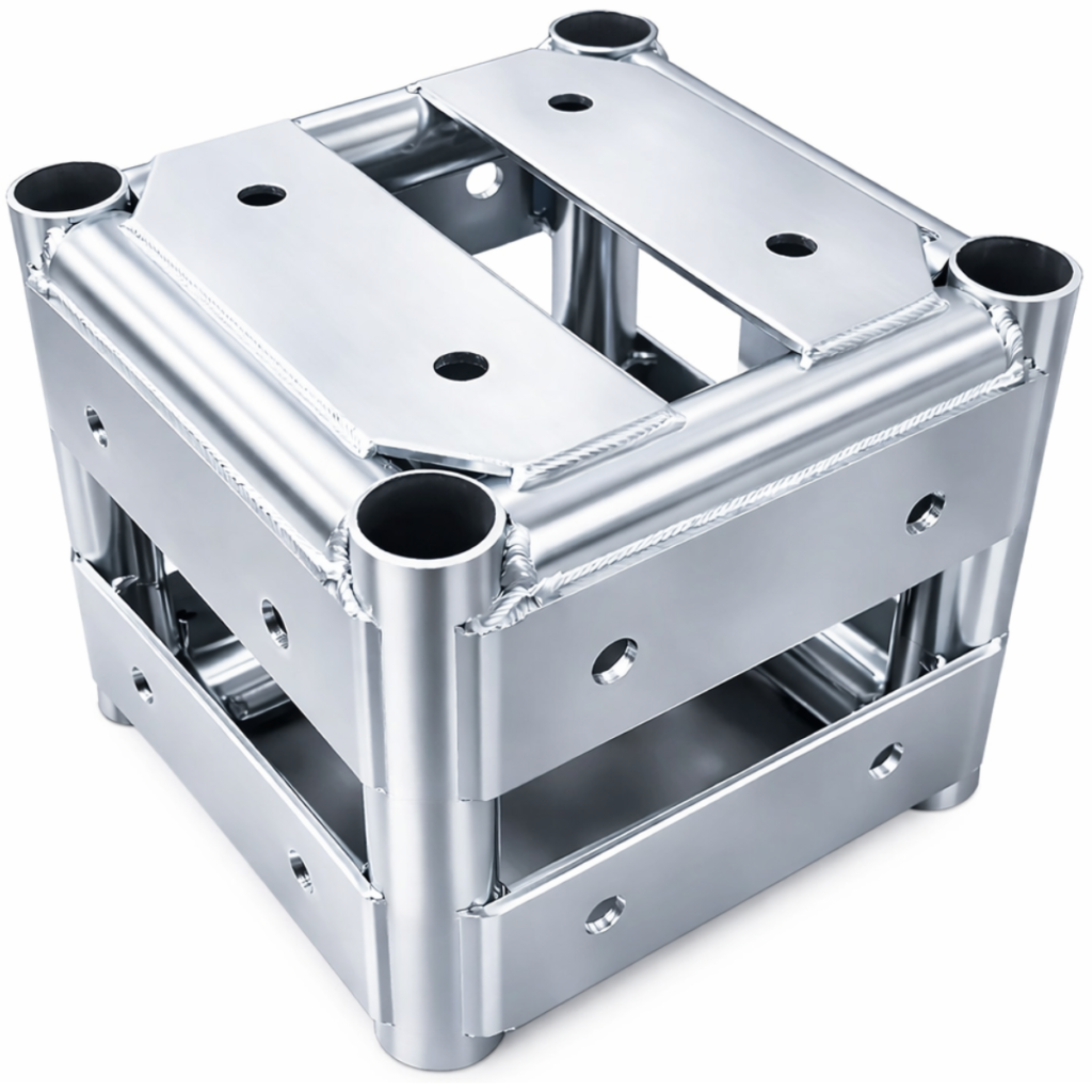 CUBO 5 FACES TRELIÇA BOX TRUSS Q25 5 SUPORTES IGUATEMI