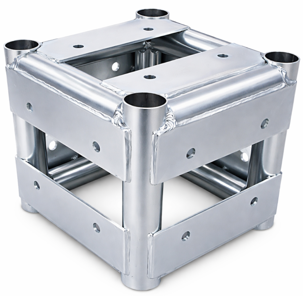 CUBO 5 FACES TRELIÇA BOX TRUSS Q30 5 SUPORTES IGUATEMI