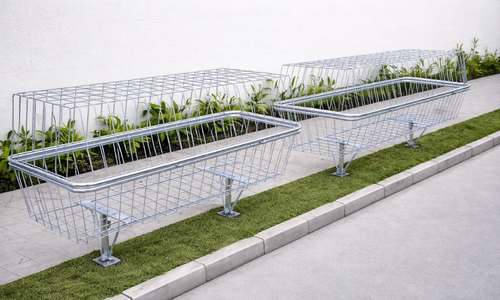 Lixeira de calçada para condominio e residencia